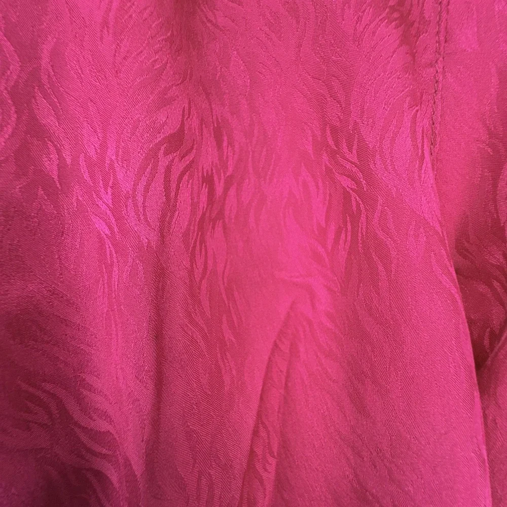Vintage Christian Dior Separates Paris New York Silk Open Front Blazer 1980s Sz8